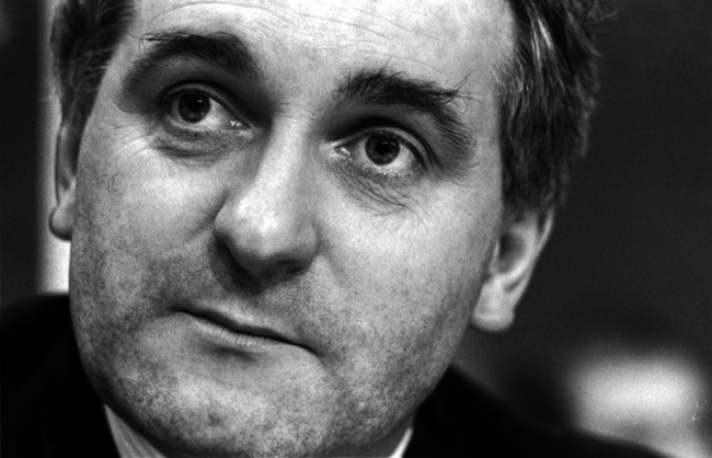 MINISTER FOR LABOUR BERTIE AHERN