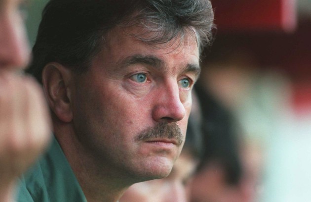 Damien Richardson Manager of Shelbourne 14/8/1996