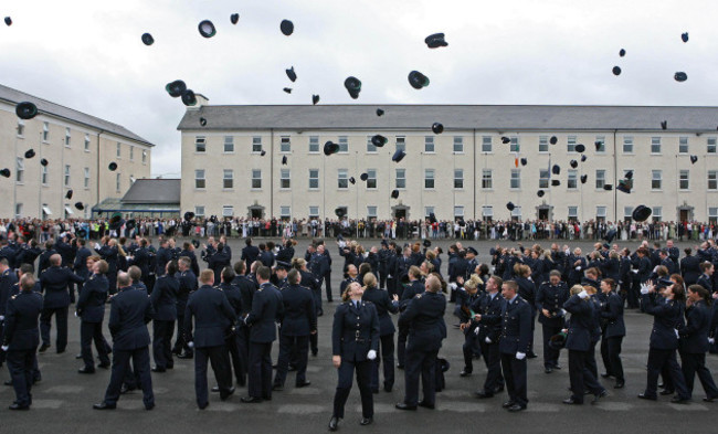 Garda graduation ceremony