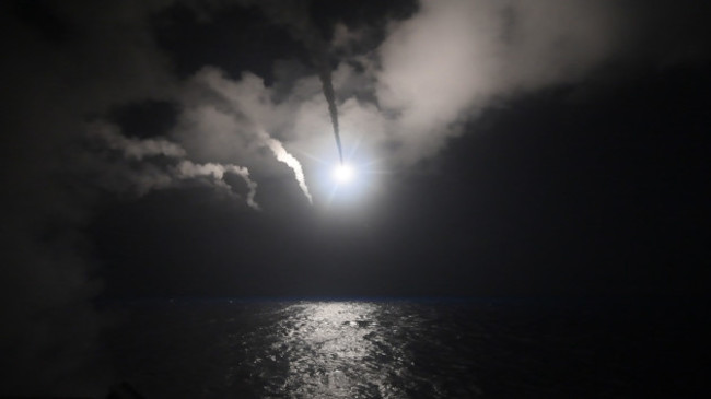 US Launches Missile Strikes Against Syria