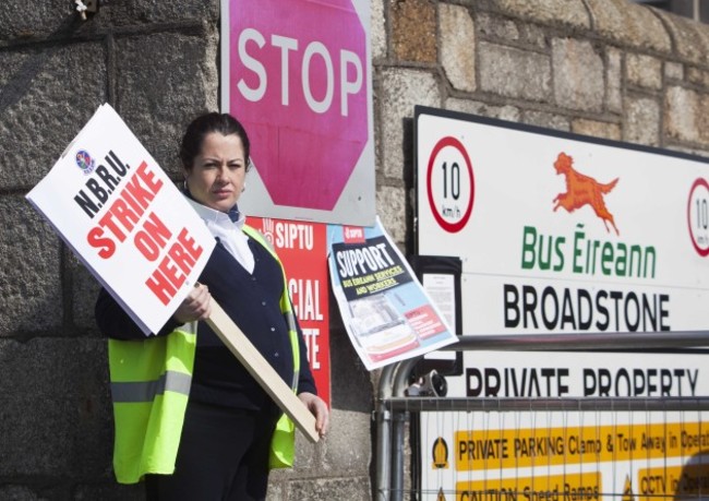 Bus Eireann Strike Continues