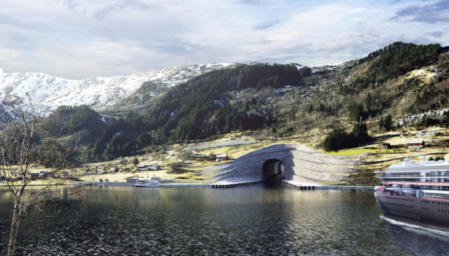 Norway Ship Tunnel