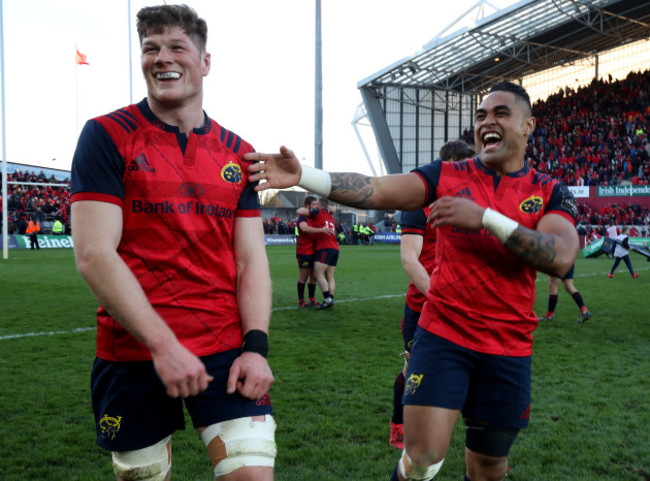 Jack O&rsquo;Donoghue and Francis Saili