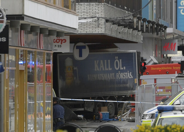 Sweden Truck Crash