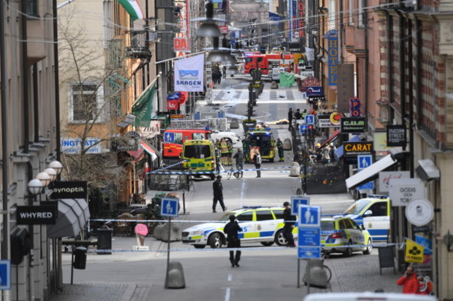 Sweden Truck Crash