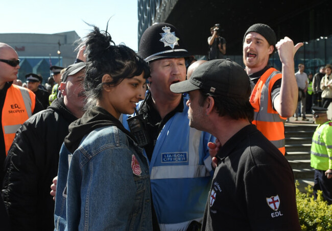 EDL Birmingham march