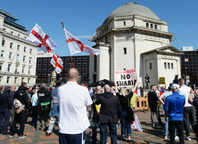 EDL Birmingham march