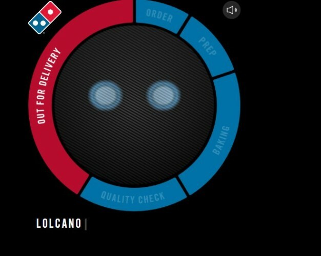 Dominos Pizza Tracker Uk