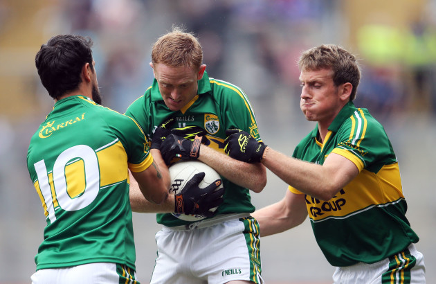 Paul Galvin, Colm Cooper and Donnchadh Walsh
