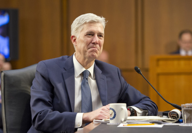 Gorsuch Confirmation Hearing