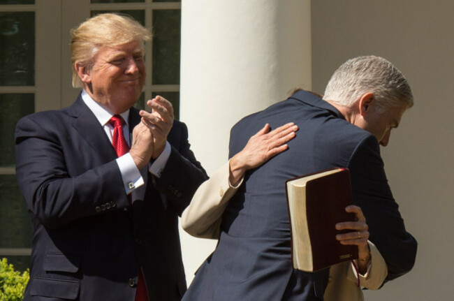 Gorsuch Sworn In As Supreme Court Justice