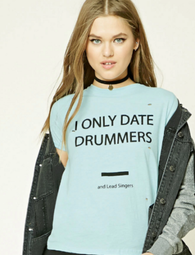 i only date drummers