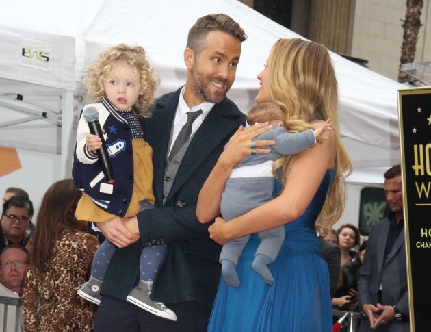 Ryan Reynolds Honored With Star On The Hollywood Walk Of Fame Ceremony - Los Angeles