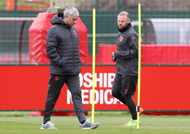 Manchester United Training Session - Aon Training Complex