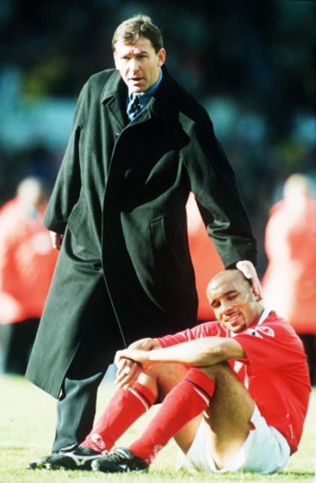 Byran Robson and Curtis Fleming 11/5/1997