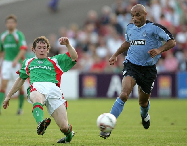 Joe Gamble and Curtis Fleming 15/8/2005