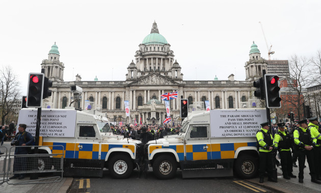 Justice for Northern Ireland Veterans protest