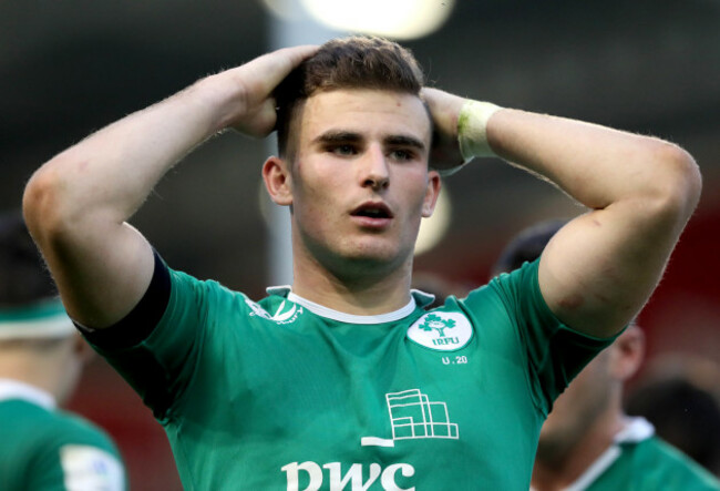 Shane Daly dejected