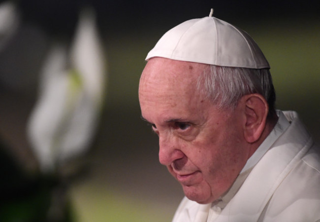 Pope Francis Presides Good Friday Colosseum Procession - Rome