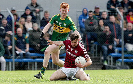 Brandon Barrett with Cillian McDaid