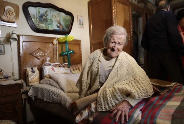 Italy World's Oldest Person
