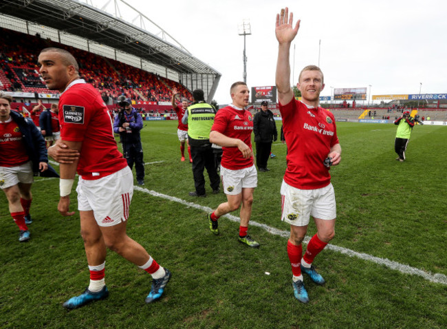 Keith Earls after the game