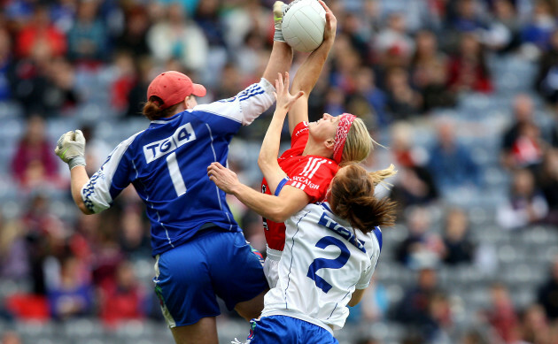 Amy O'Shea with Linda Martin and Grainne McNally