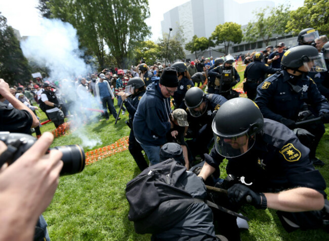 Tax March demonstrations - Berkeley