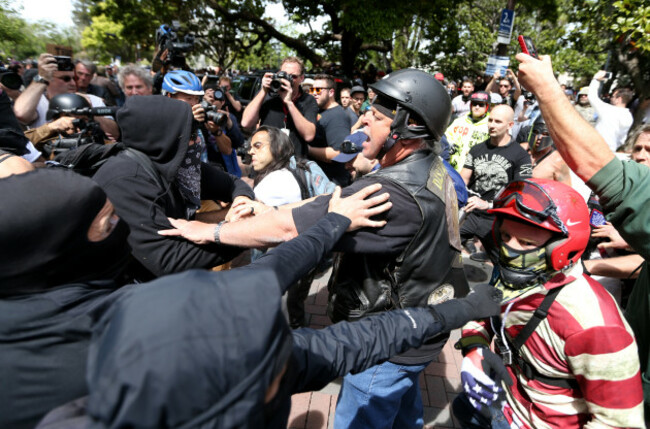 Tax March demonstrations - Berkeley