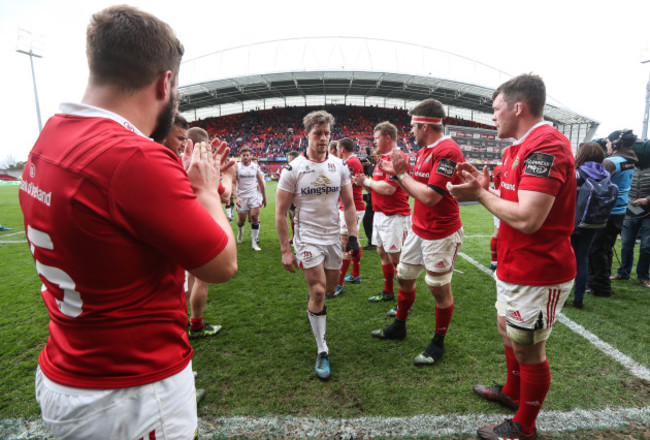 Andrew Conway dejected after the game