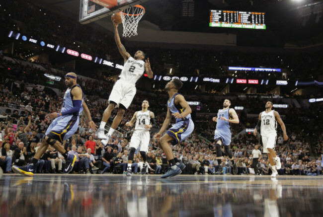 Grizzlies Spurs Basketball