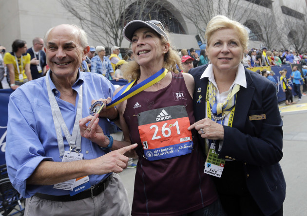 First Woman To Ever Compete In Boston Marathon Runs Again 50 Years Later