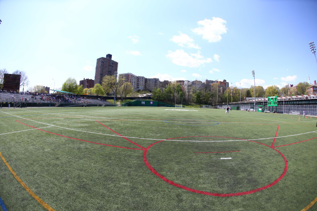 General view of Gaelic Park ahead of the game