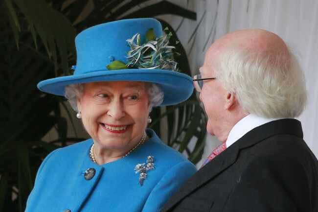 President Higgins state visit to Britain - Day Two