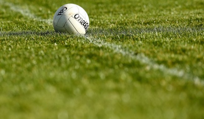 General view of a Gaelic football