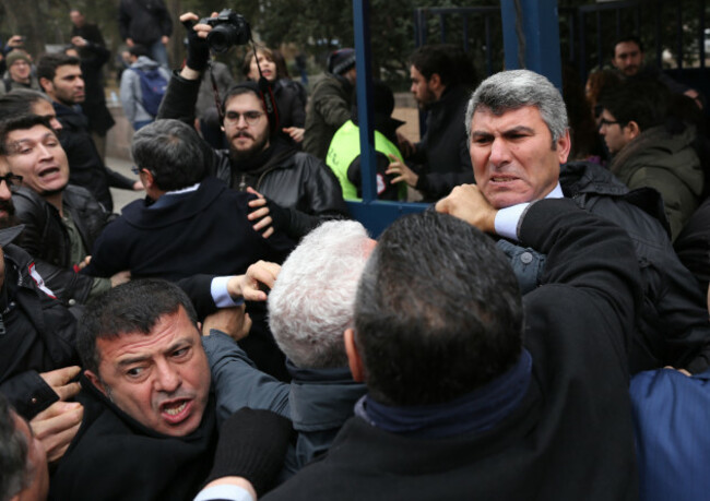 Turkey Protest - Ankara