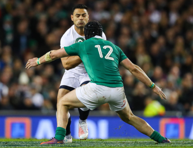 Robbie Henshaw with Ben Te'o