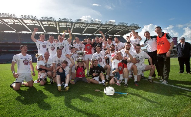 Kildare celebrate with The Christy Ring Cup