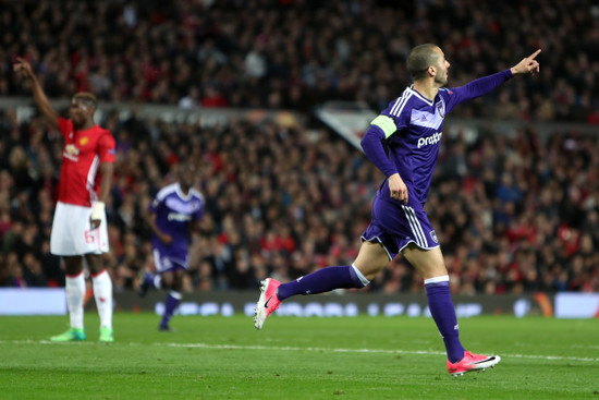 Manchester United v RSC Anderlecht - UEFA Europa League - Quarter Final - Second Leg - Old Trafford