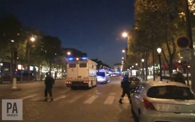 France Paris Police Shot