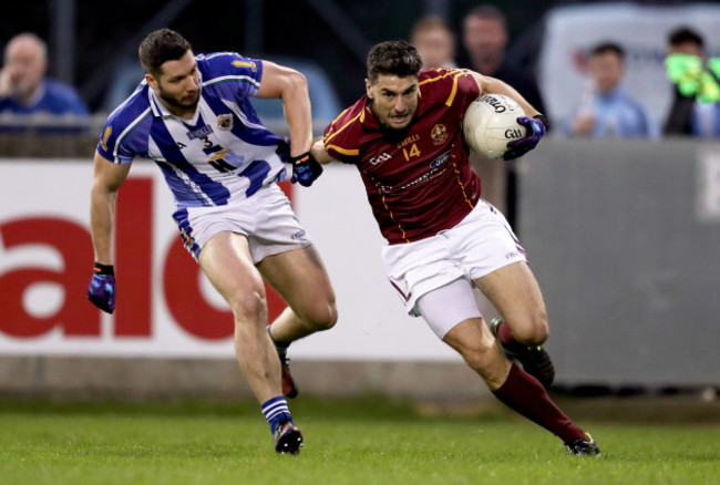 Bob Dwan with Bernard Brogan