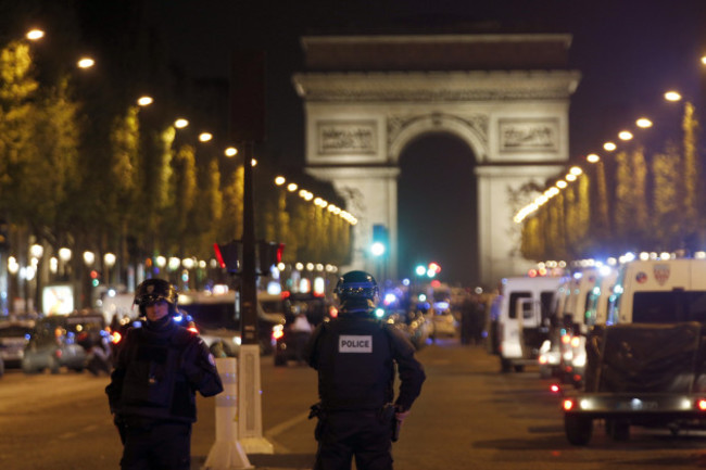 France Paris Police Shot