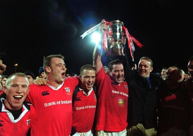 Anthony Foley and Mick Galwey