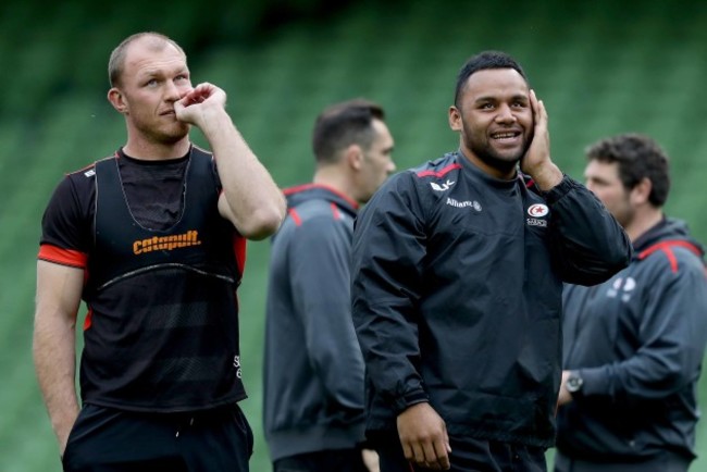 Schalk Burger and Billy Vunipola