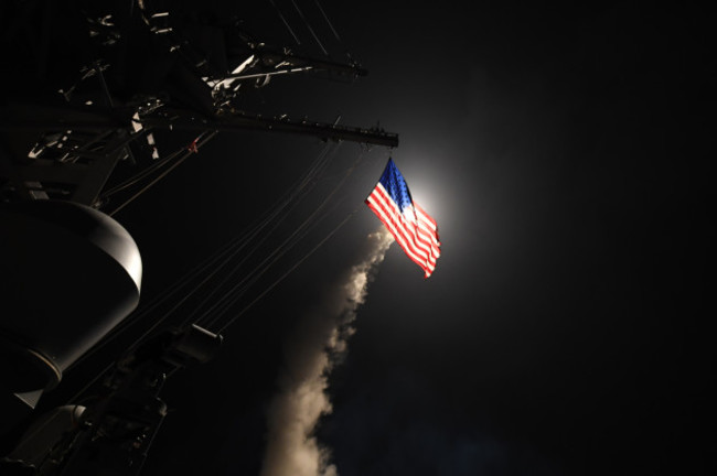 US Launches Missile Strikes Against Syria