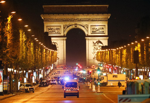 France Paris Police Shot