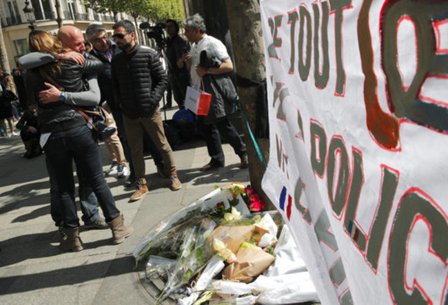 France Paris Police Shot