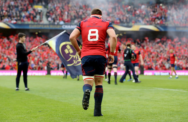 CJ Stander takes to the field