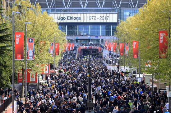 Chelsea v Tottenham Hotspur - Emirates FA Cup - Semi Final - Wembley Stadium