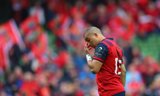 Simon Zebo at the final whistle